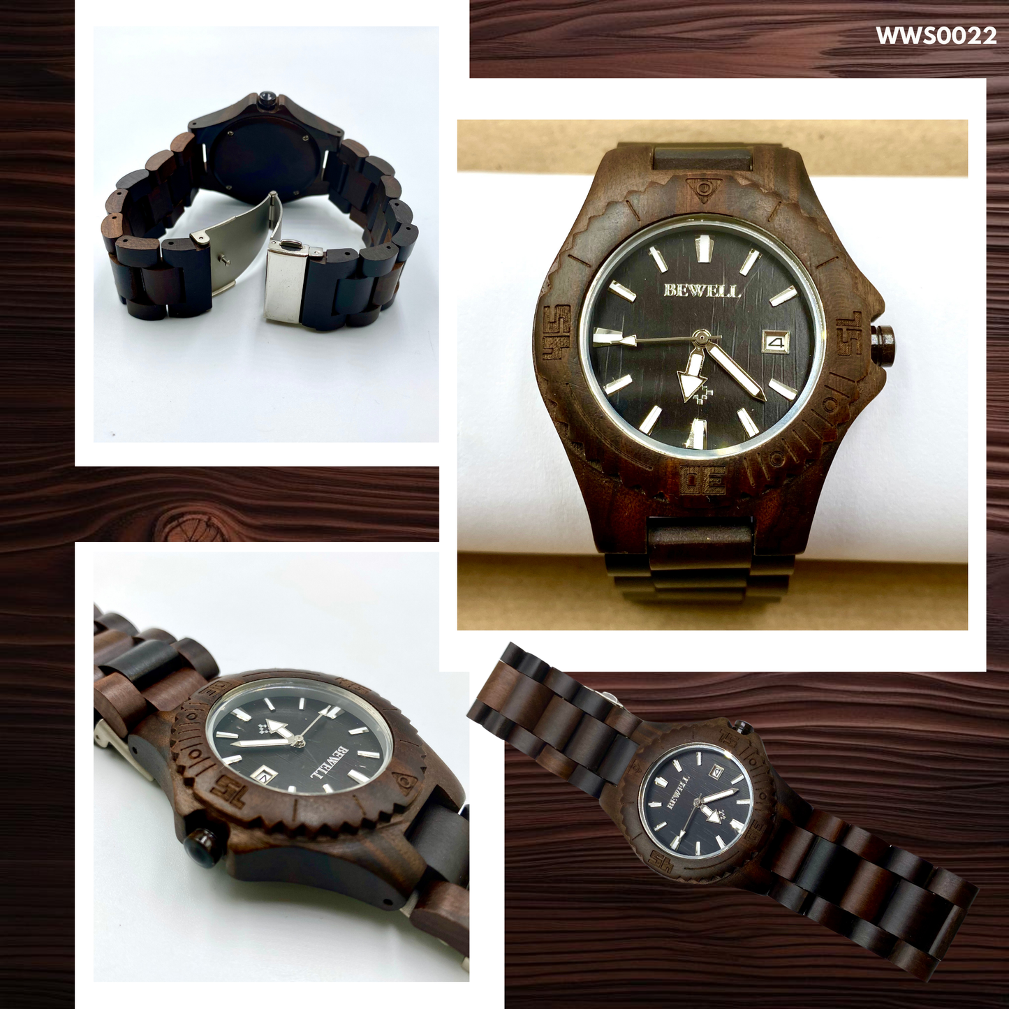 Wooden Watches - Wood Straps (WWS0015-17,21-23)
