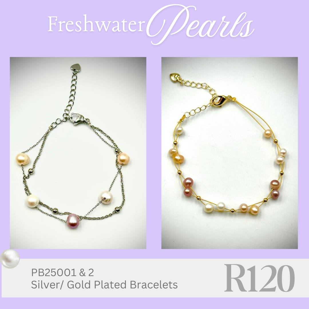 Freshwater Pearl Bracelets (PB25001,2)