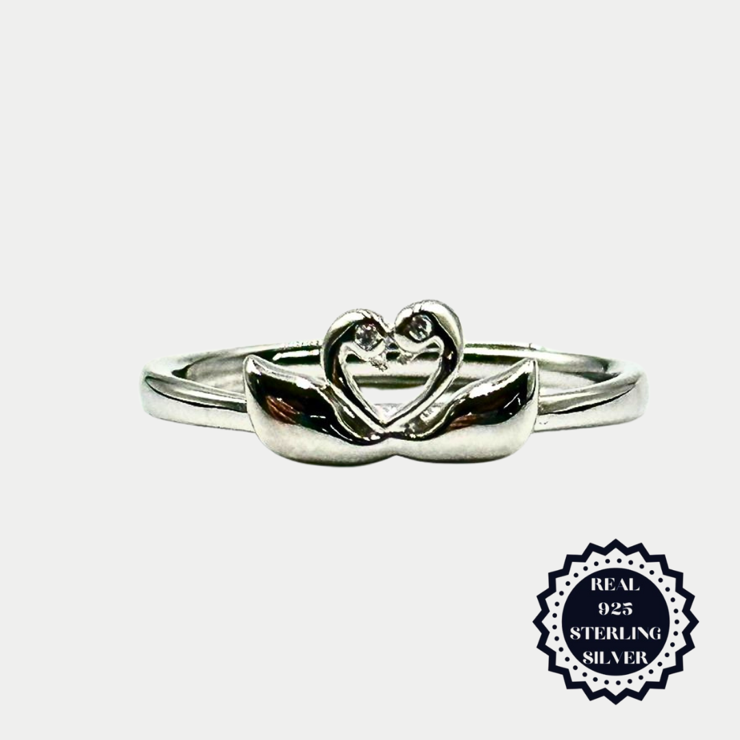 Sterling Silver/ Gold Plated Rings (SAR25002, SGAR25002)