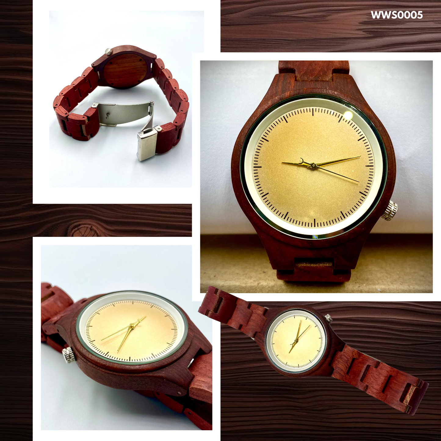 Wooden Watches - Wood Straps (WWS0001-3,5,6,8)