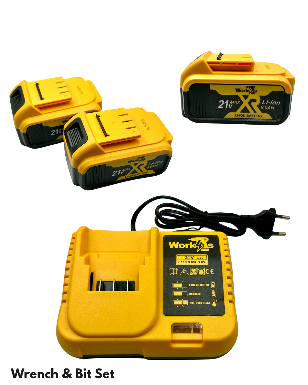 Work4s Wrench & Bit Set