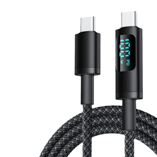 Digital Display Charging Cable