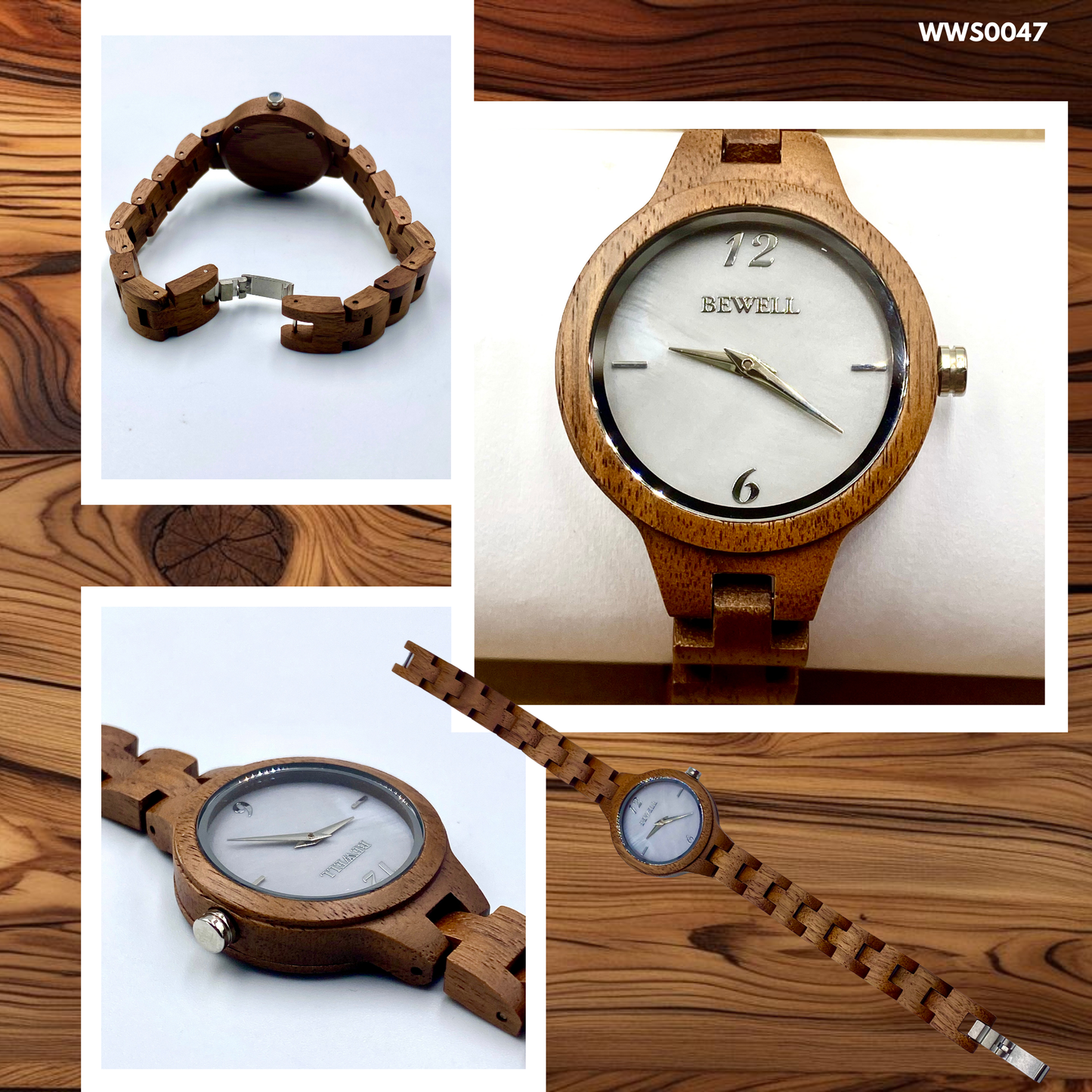 Wooden Watches - Wood Straps (WWS0035,37,39,43,44,47)