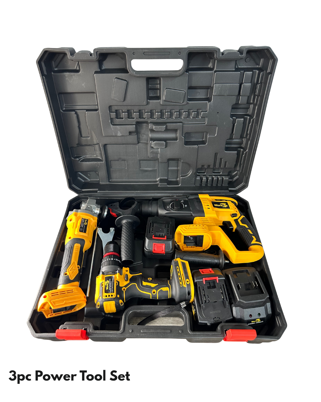Work4s 3PC Power Tool Set