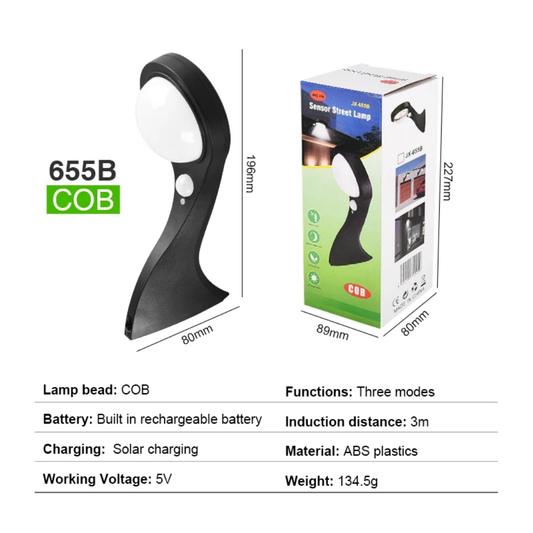 Solar Sensor Street Lamp (JX-655A)