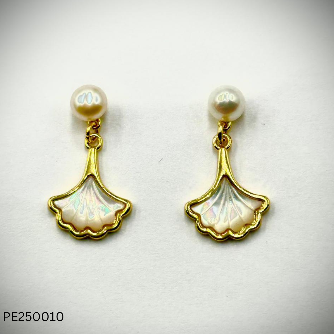 Pearl Earrings (PE25007-12)