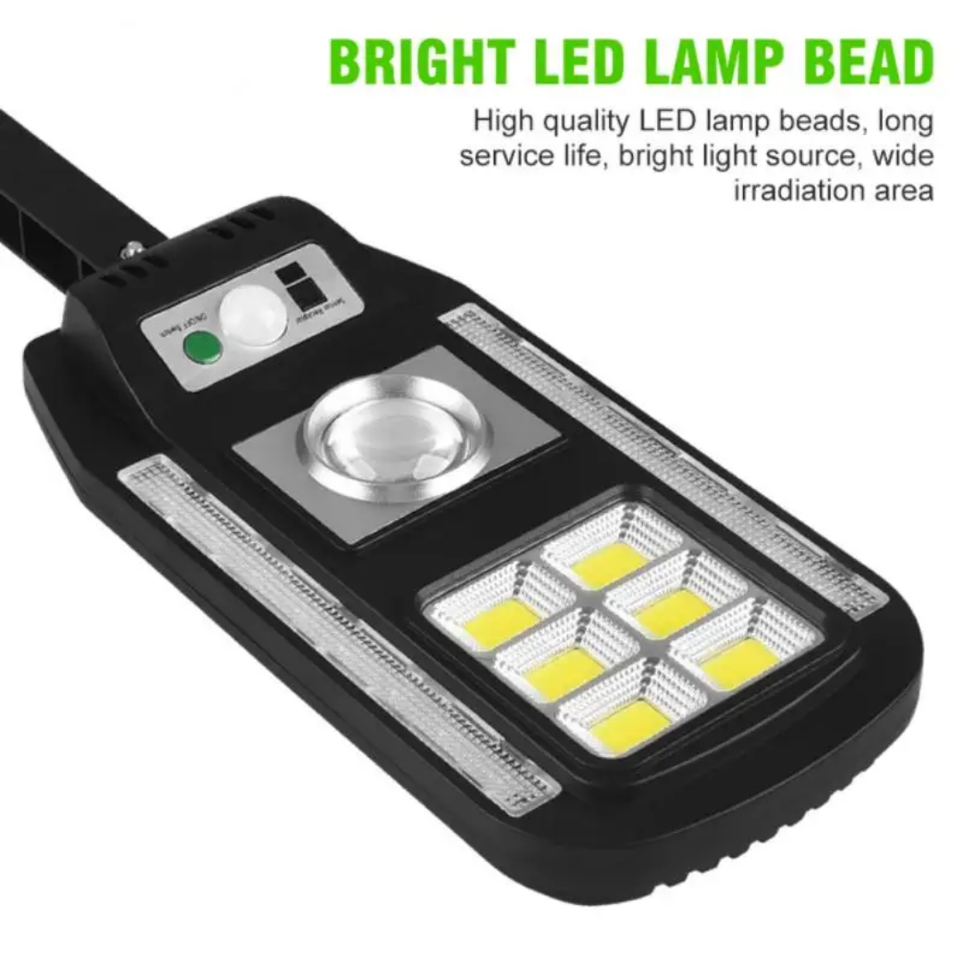 Solar Sensor Street Light (CL-728 | 89 LED)