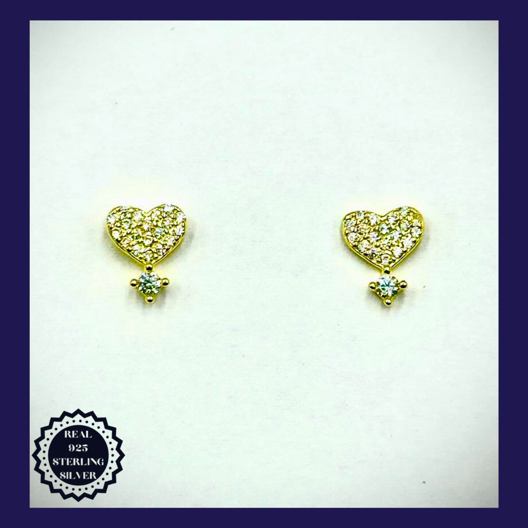 Sterling Silver Earrings (SGE25009)