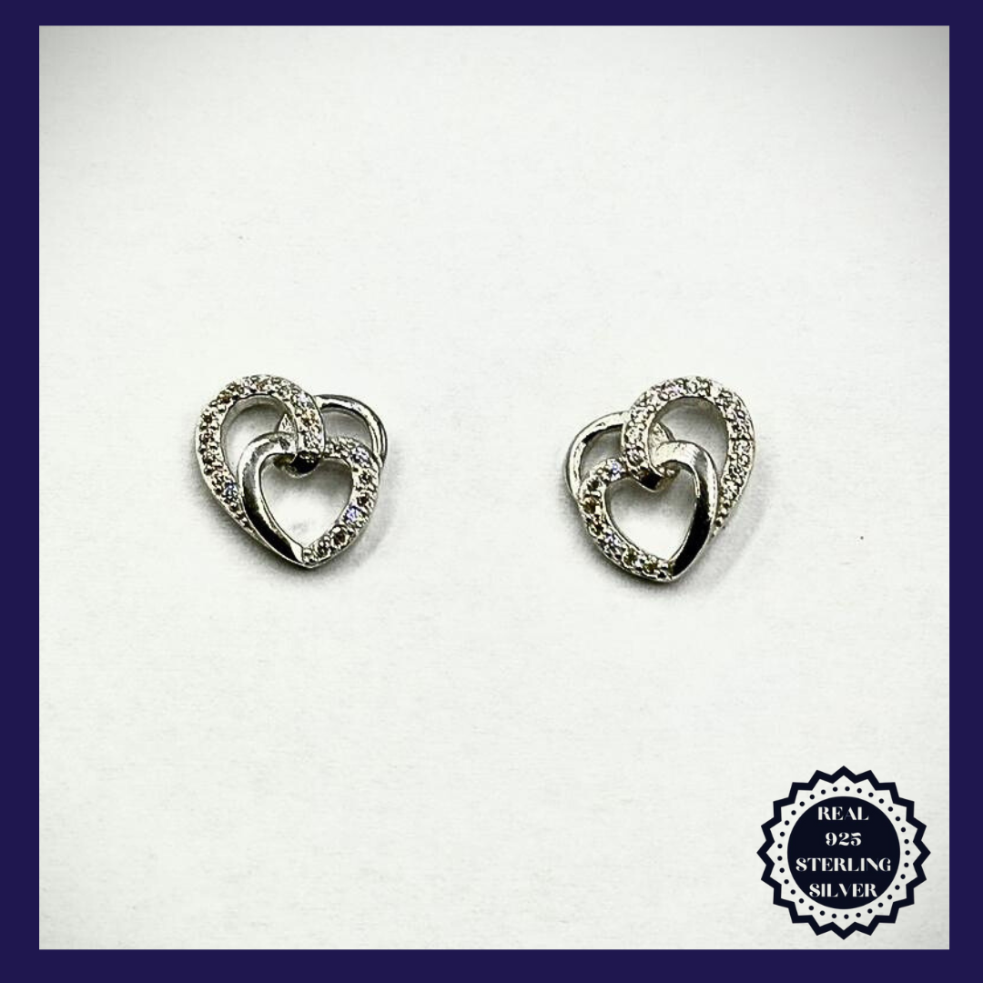 Sterling Silver Earrings (SE25004)