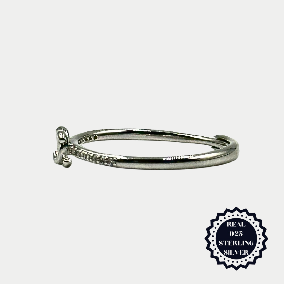 Sterling Silver/ Gold Plated Rings (SAR25003, SGAR25003)