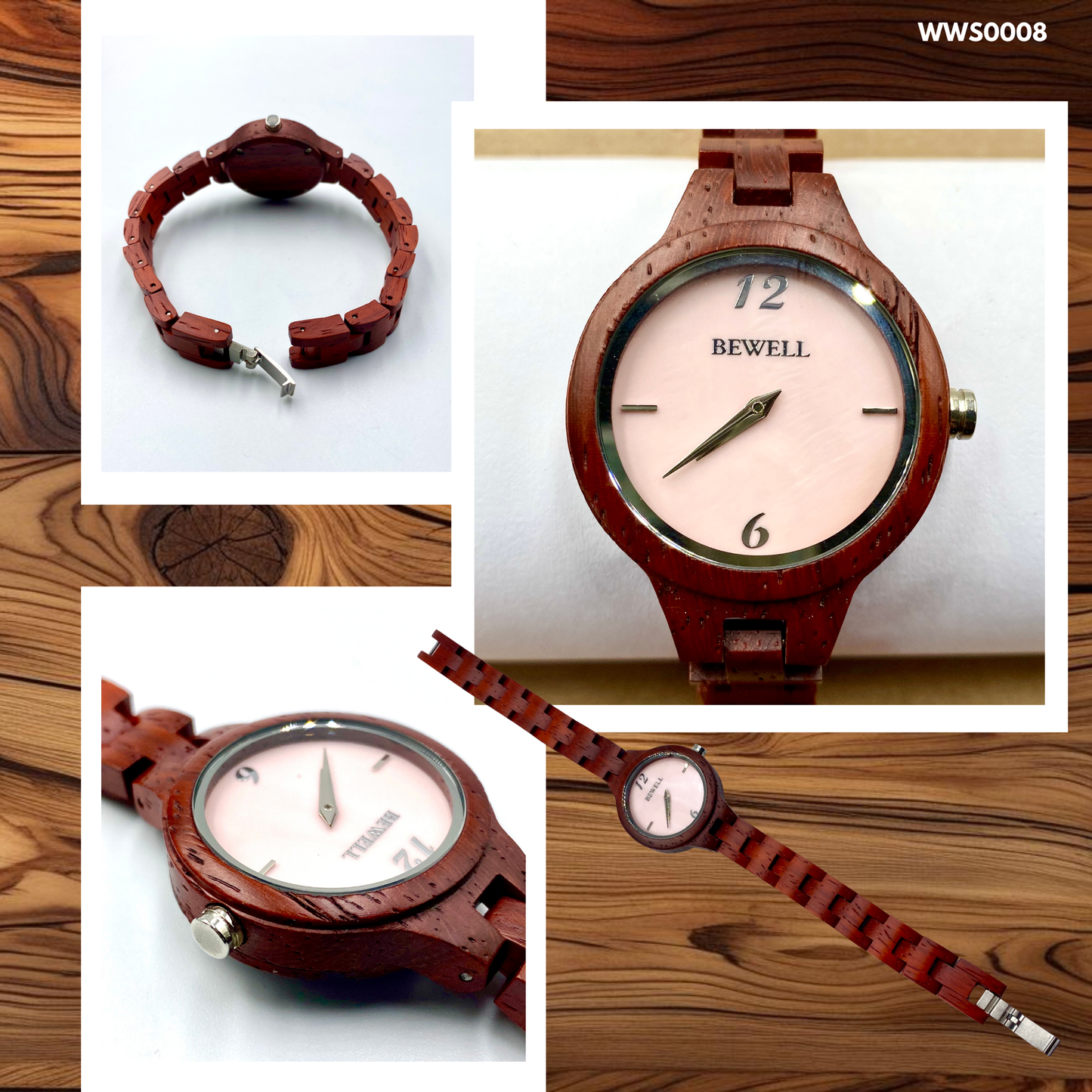 Wooden Watches - Wood Straps (WWS0001-3,5,6,8)