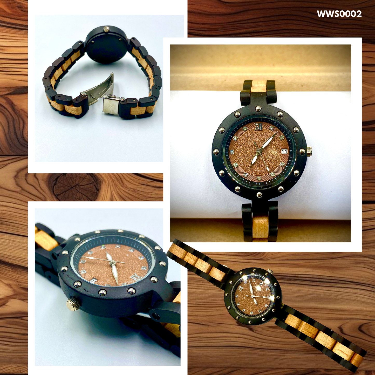 Wooden Watches - Wood Straps (WWS0001-3,5,6,8)