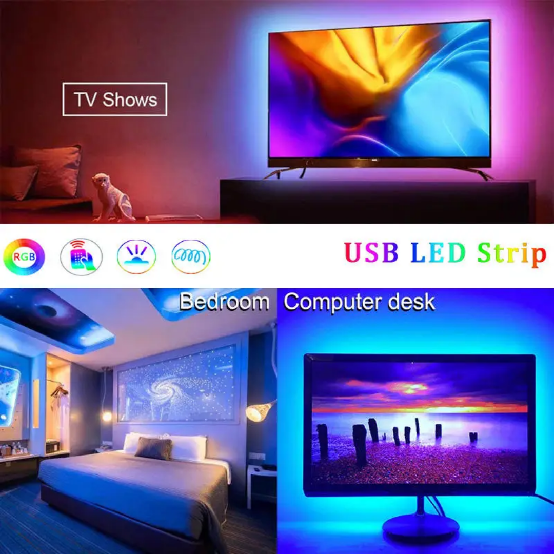 USB LED Strip Light - 2M – Warehouse 4 All
