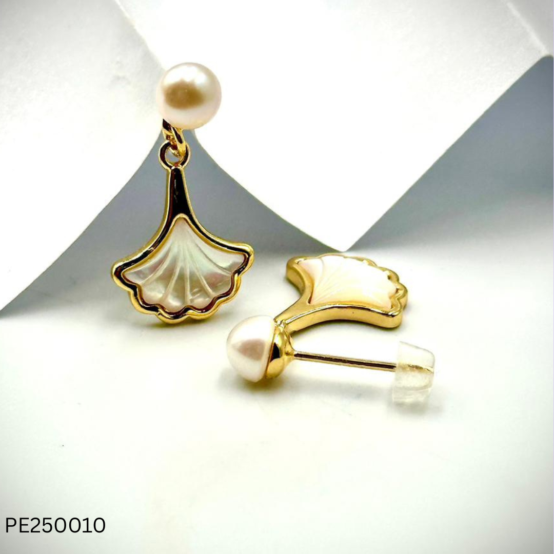 Pearl Earrings (PE25007-12)
