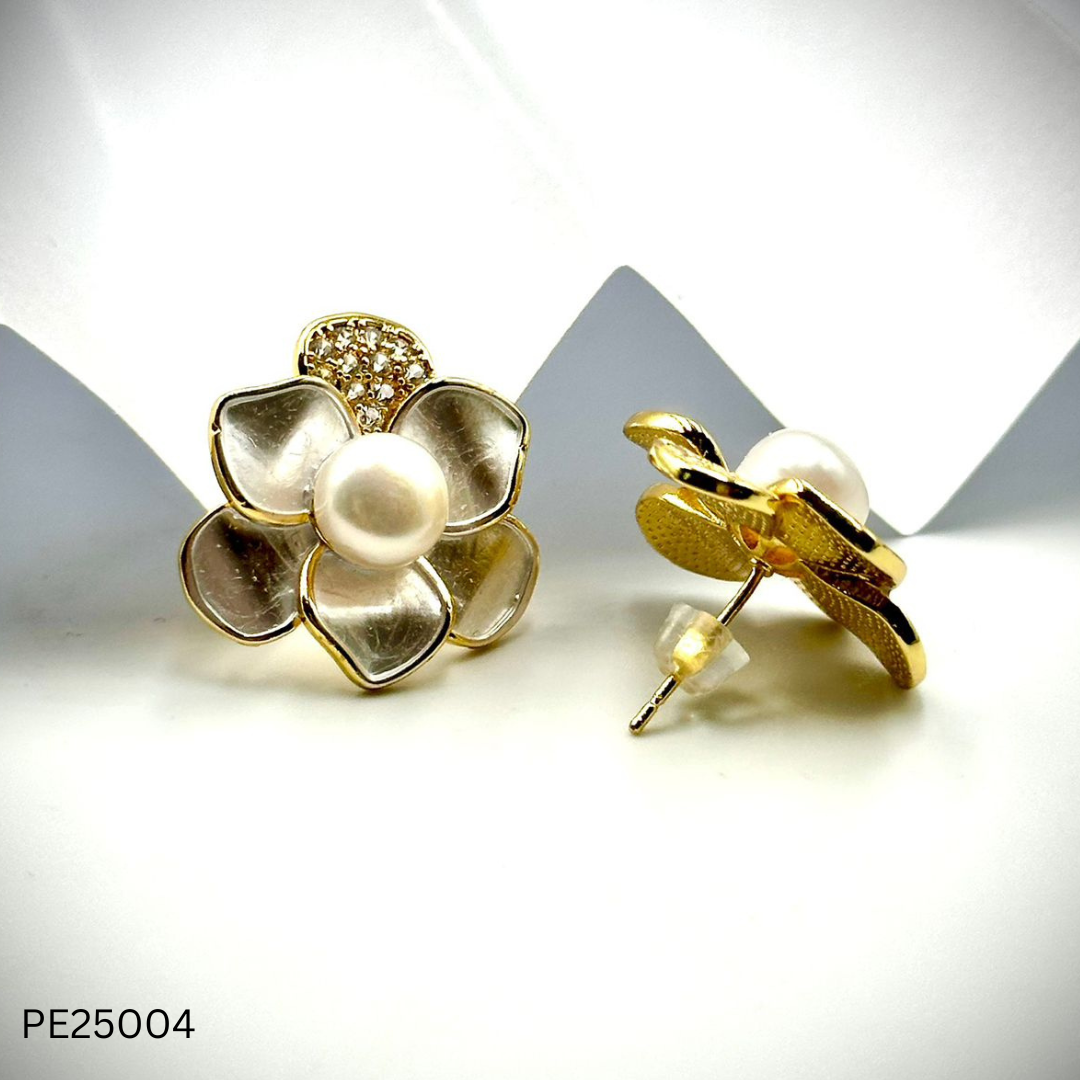 Pearl Earrings (PE25003 - 6)