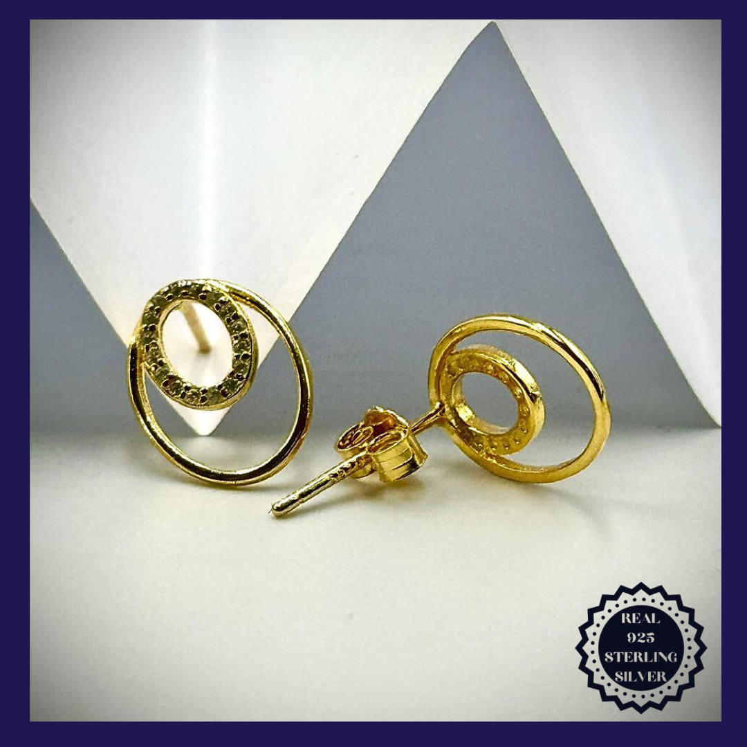 Sterling Silver Earrings (SGE25008)