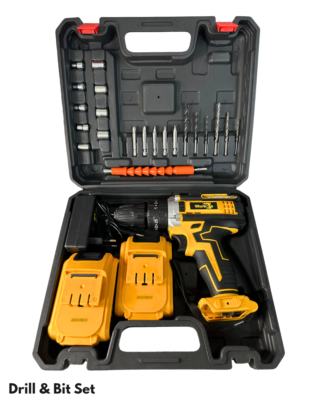 Work4s Drill & Bit Set