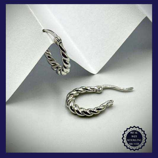 Sterling Silver Earrings (SE25007)