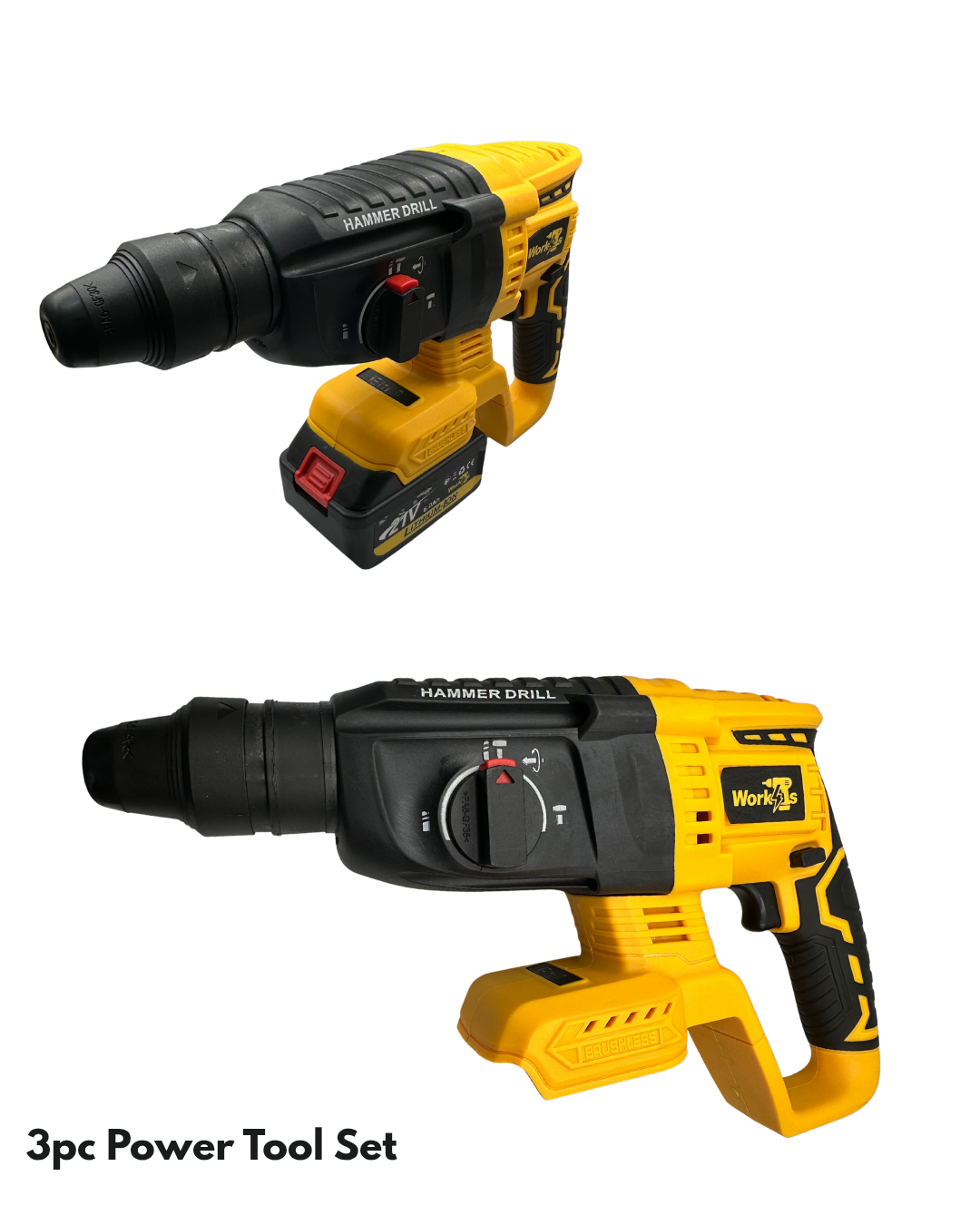 Work4s 3PC Power Tool Set