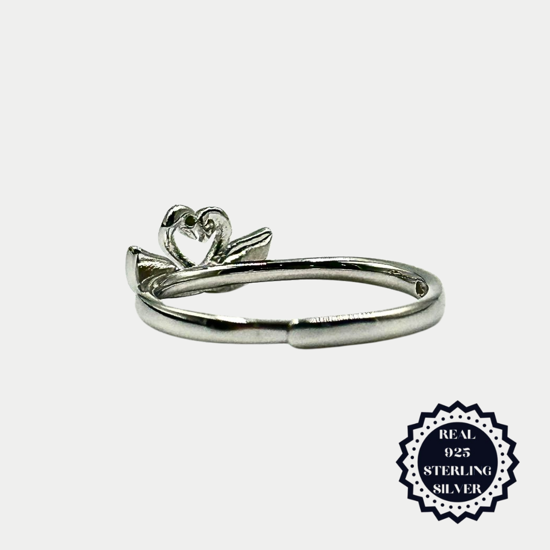 Sterling Silver/ Gold Plated Rings (SAR25002, SGAR25002)