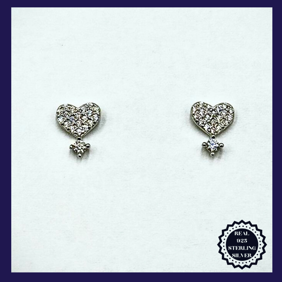 Sterling Silver Earrings (SE25005)
