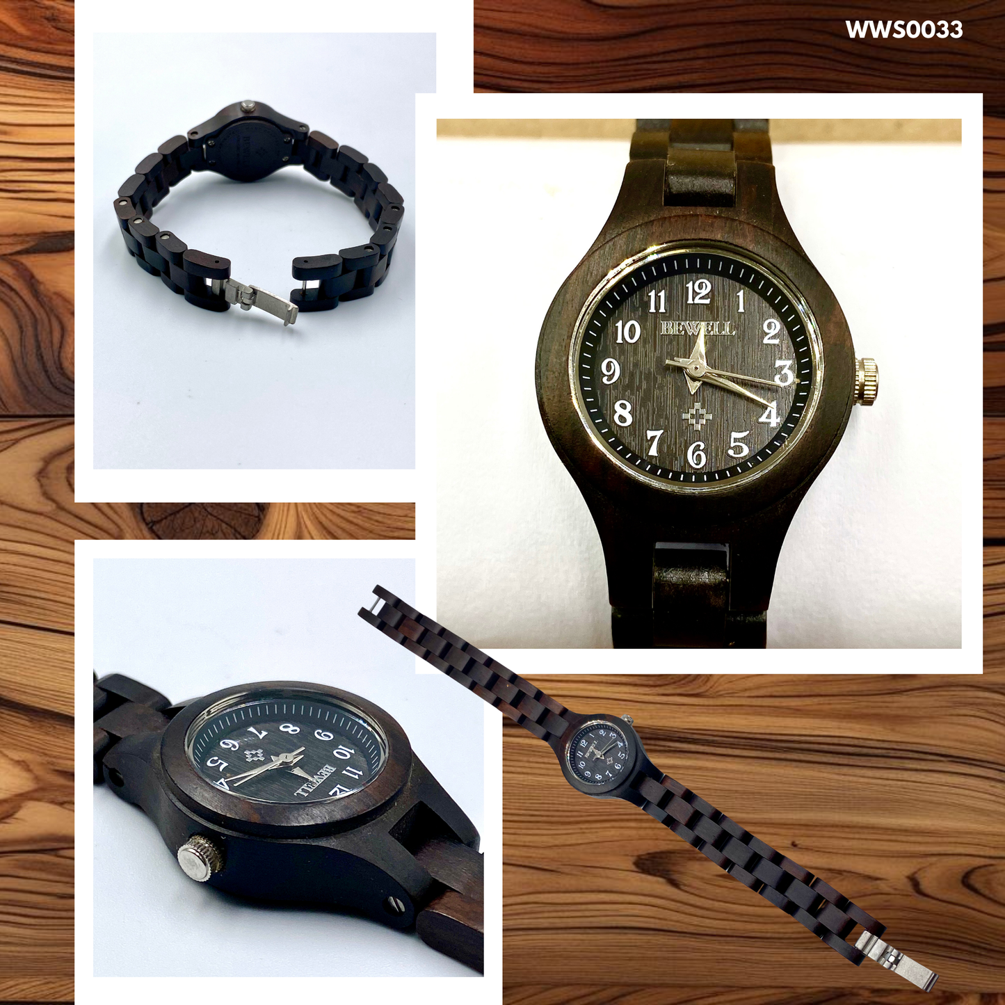 Wooden Watches - Wood Straps (WWS0024,25,27,29,31,33)