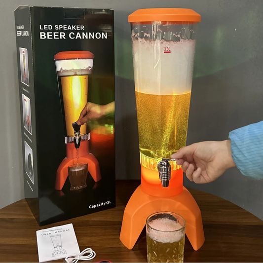 LED Beer Speaker Cannon