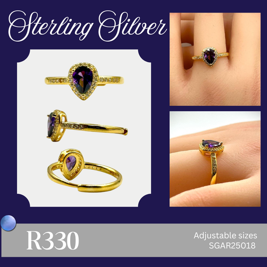 Sterling Silwer Ring (SGAR25018)