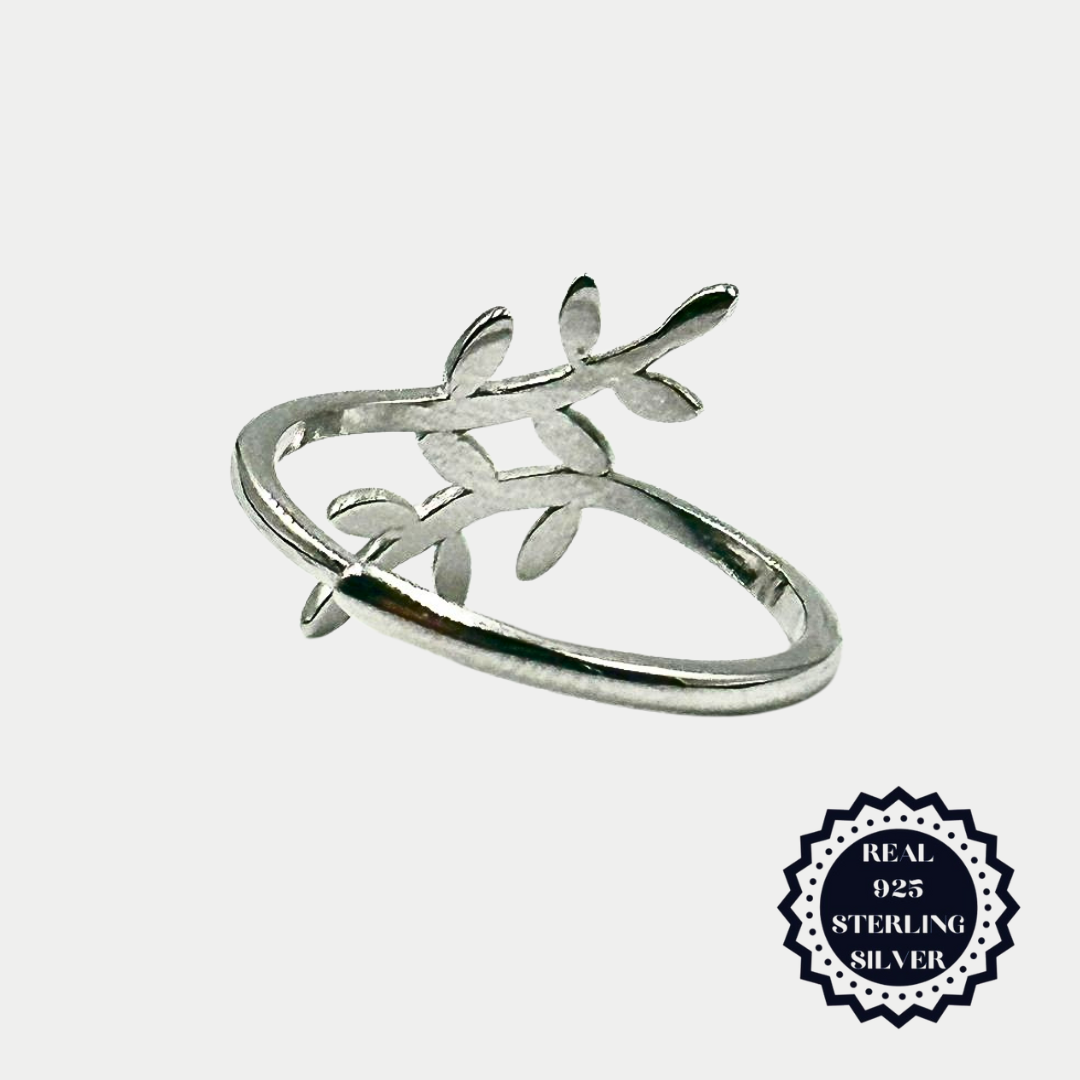 Sterling Silver/Gold Plated Rings (SAR25004, SGAR25004)