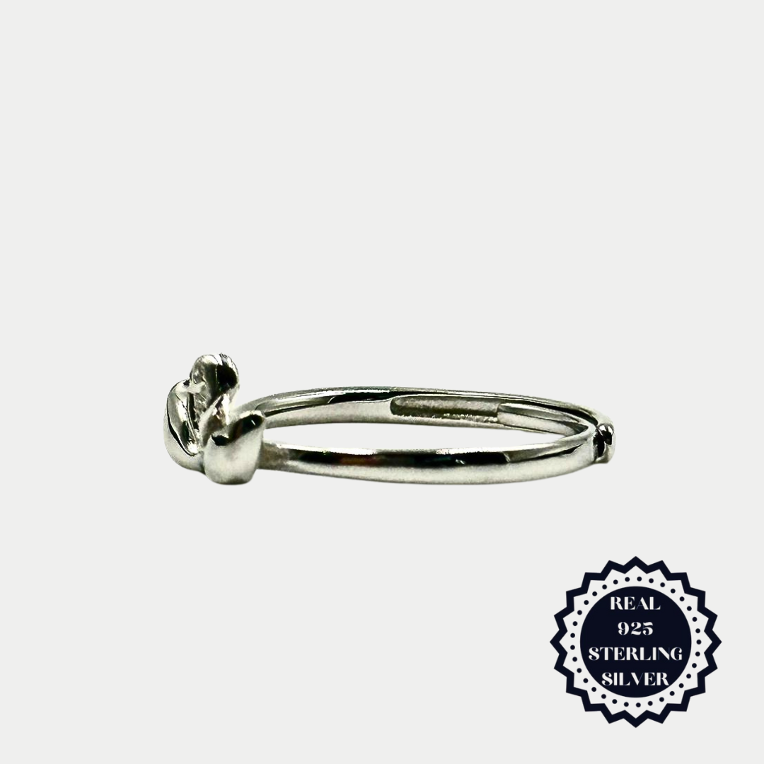 Sterling Silver/ Gold Plated Rings (SAR25002, SGAR25002)