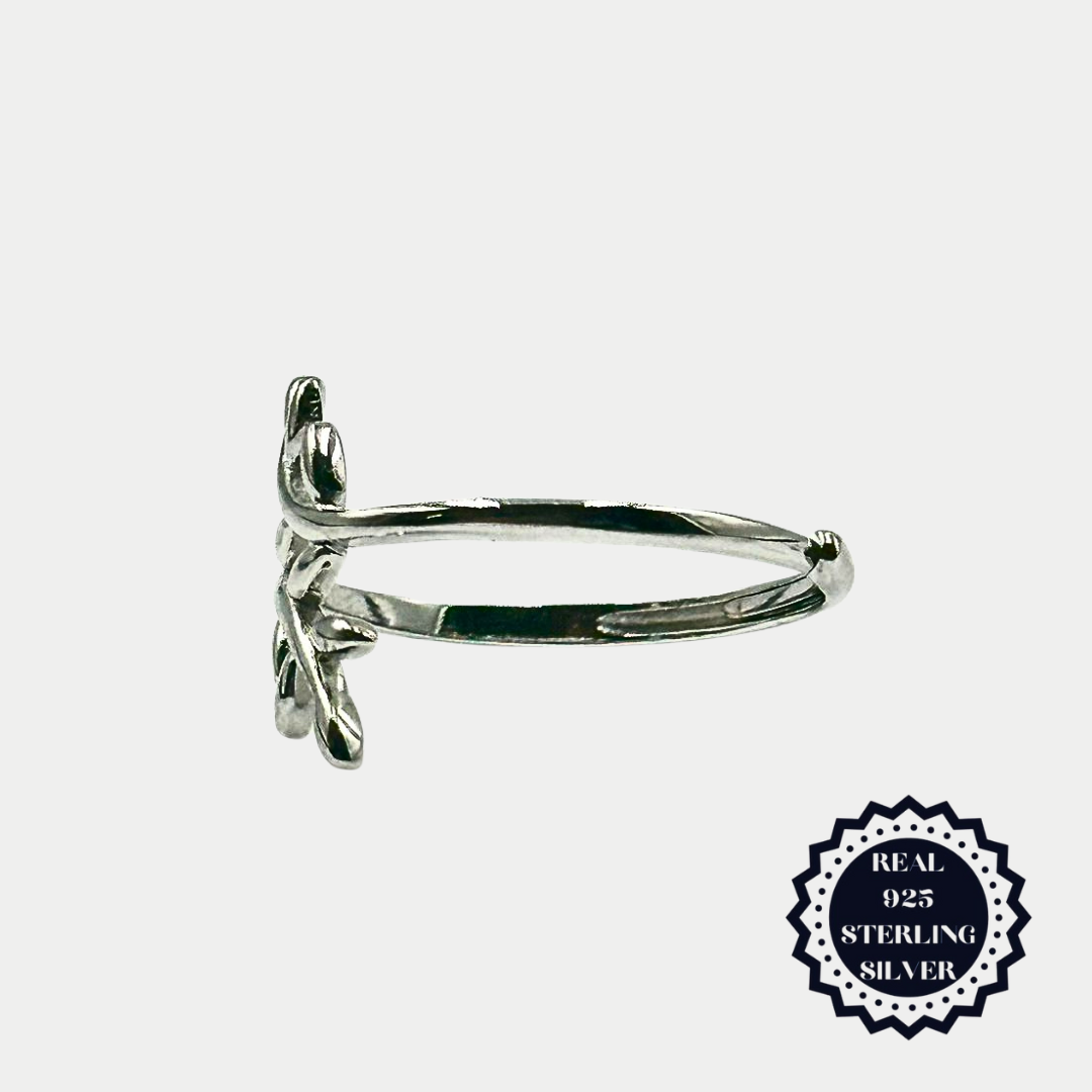 Sterling Silver/Gold Plated Rings (SAR25004, SGAR25004)