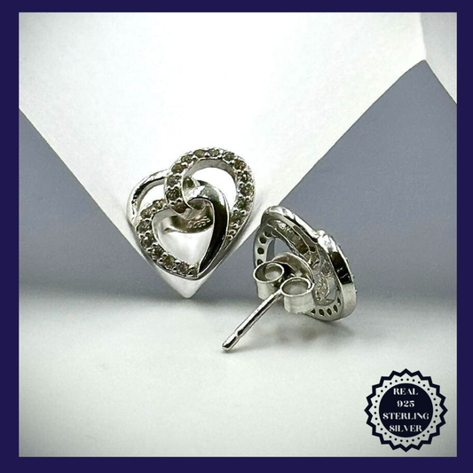 Sterling Silver Earrings (SE25004)