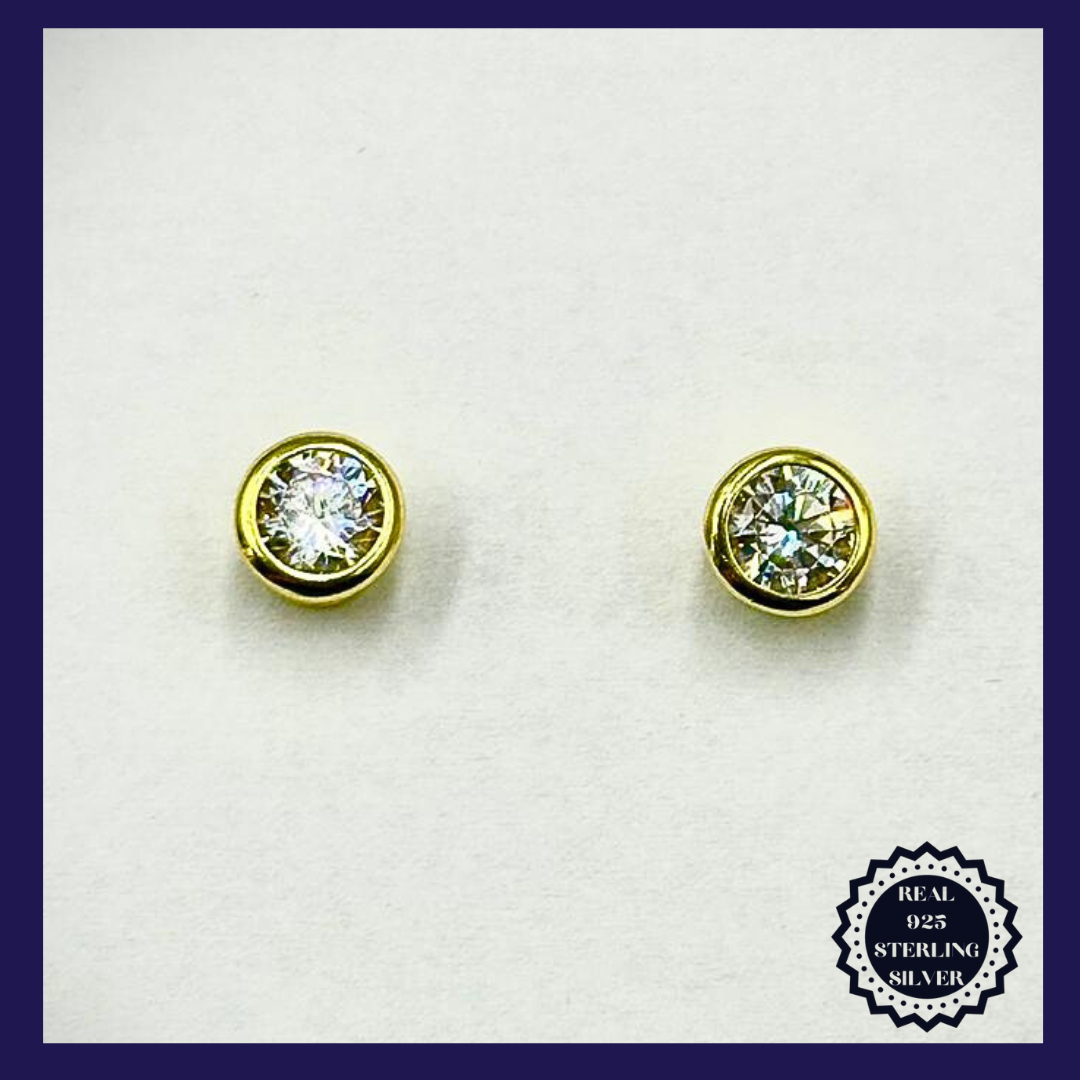 Sterling Silver Earrings (SGE25003)