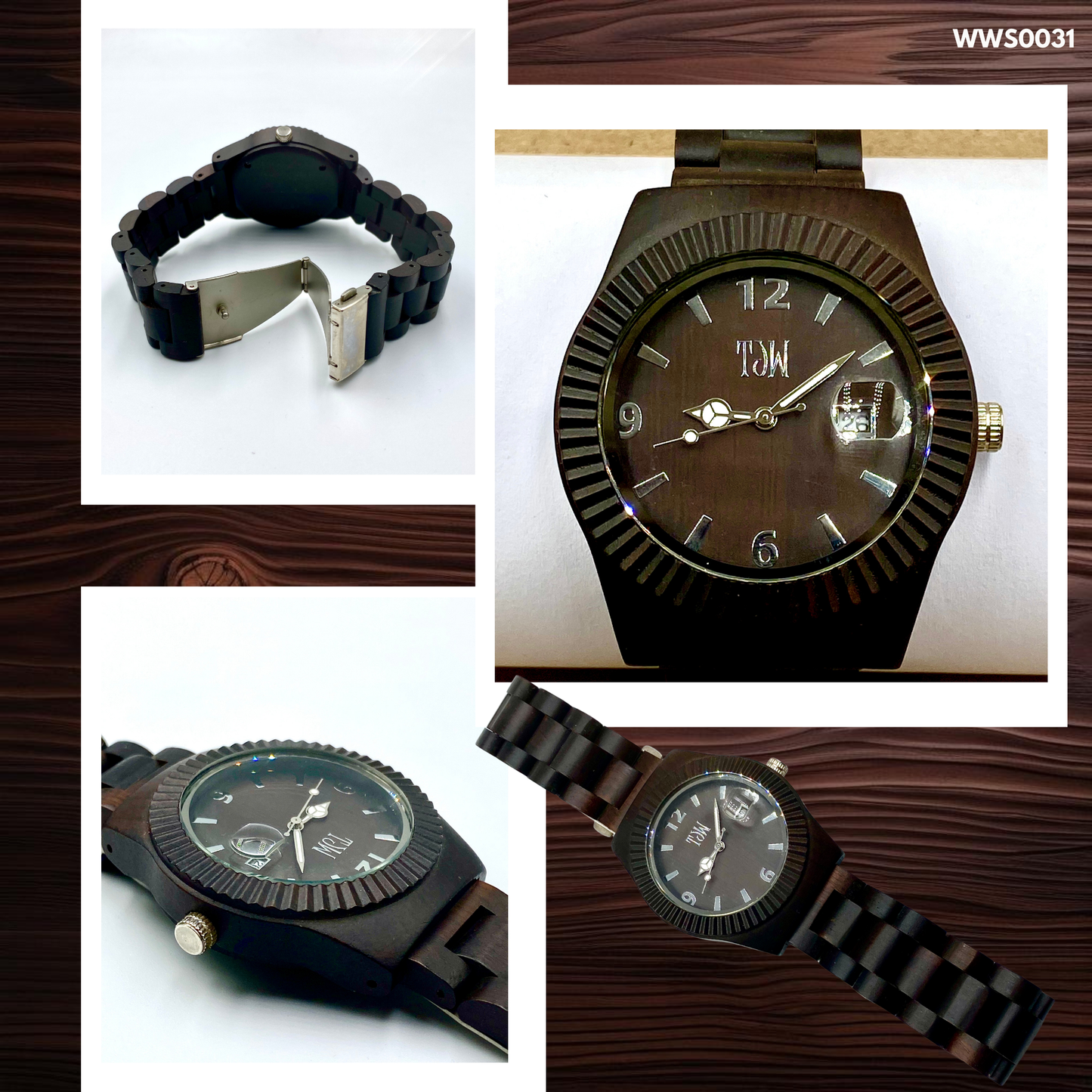Wooden Watches - Wood Straps (WWS0024,25,27,29,31,33)
