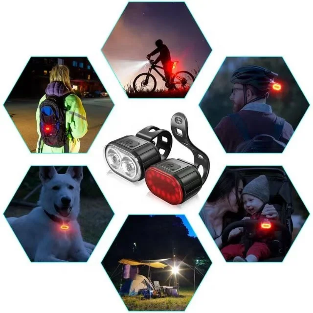 USB Bicycle Lights