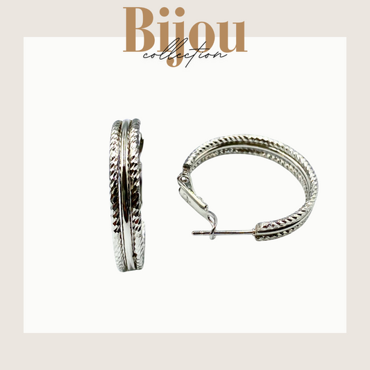 Bijou Hoop Earrings