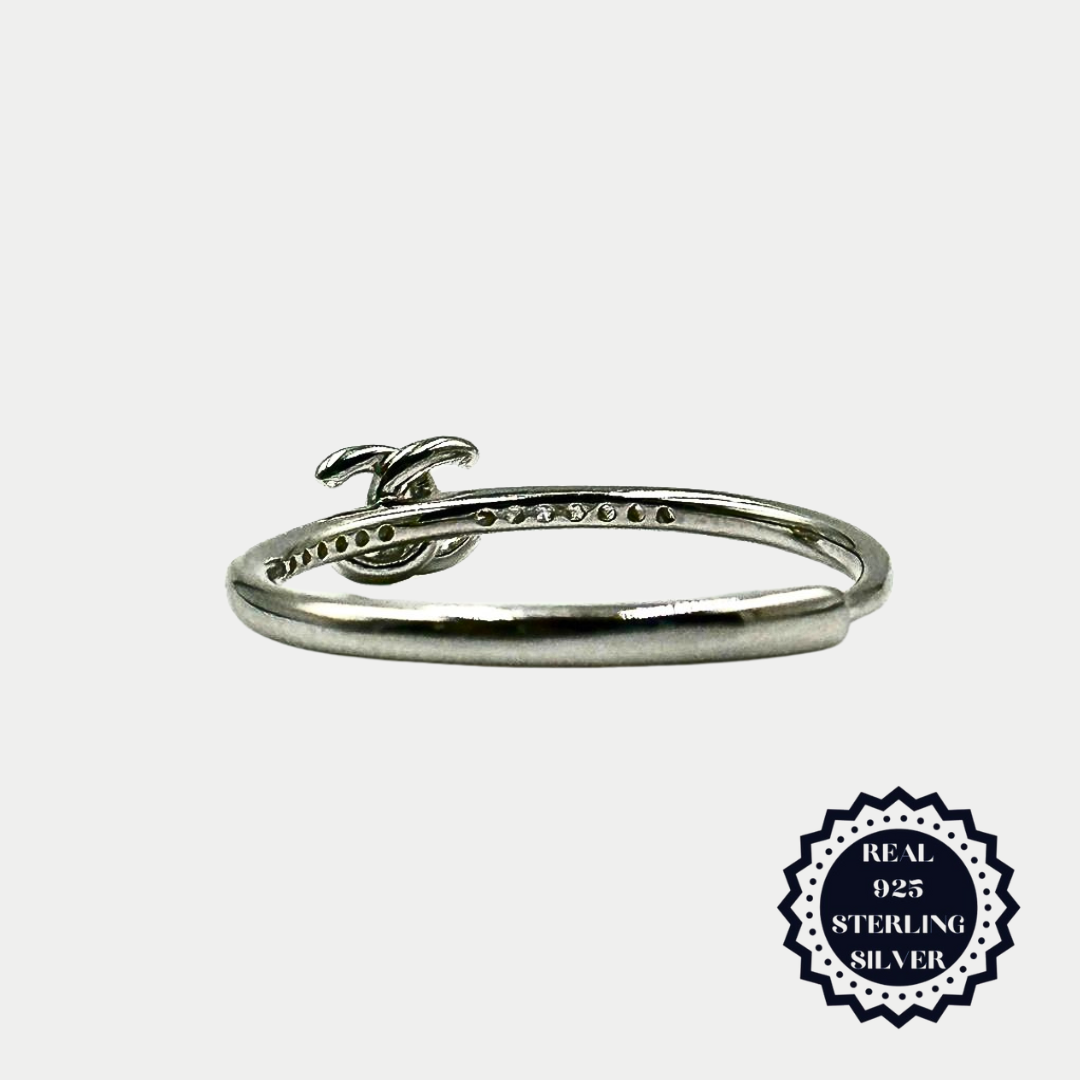 Sterling Silver/ Gold Plated Rings (SAR25003, SGAR25003)