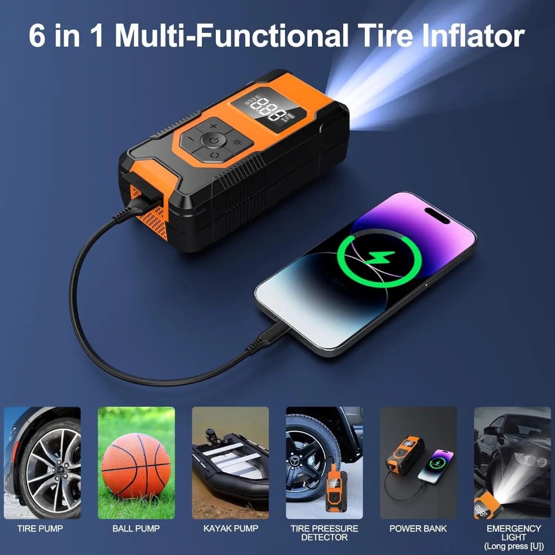 Power Bank Inflatable Pump