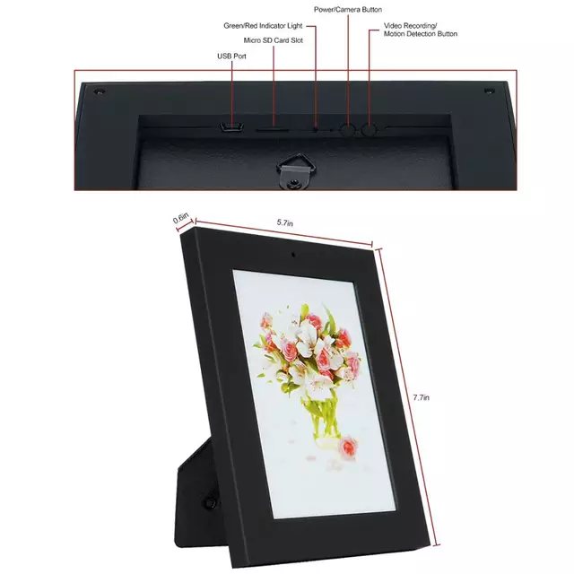 Hidden Camera Photo Frame Warehouse 4 All